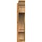 Ekena Millwork Balboa Rough Sawn Traditional Outlooker, Western Red Cedar, 6"W x 28"D x 28"H OUT06X28X28BOA01RWR - alternate 4